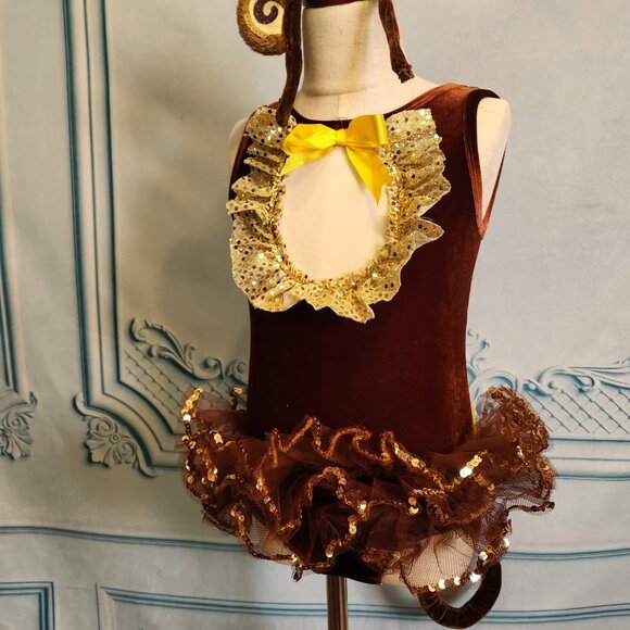 Curtain Call CSM Monkey Tutu Dance Costume - Picture 10 of 11